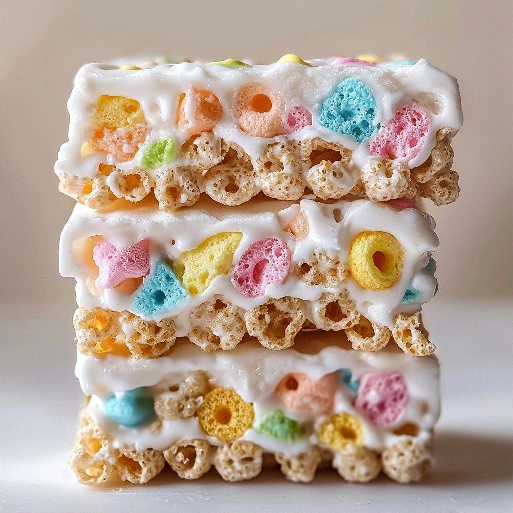 Lucky Charms Bars - step by step
