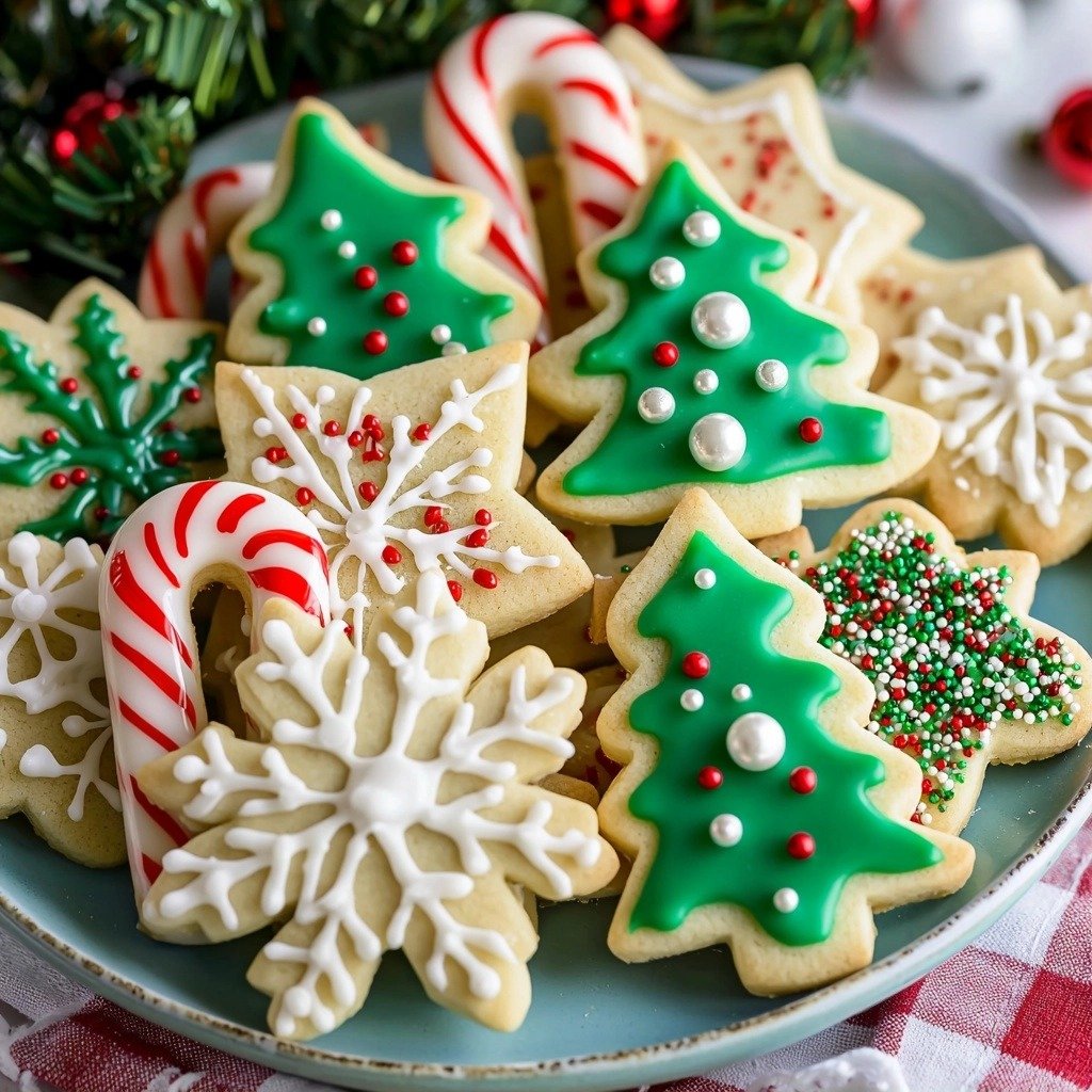 No Chill Sugar Cookies with Royal Icing - step by step