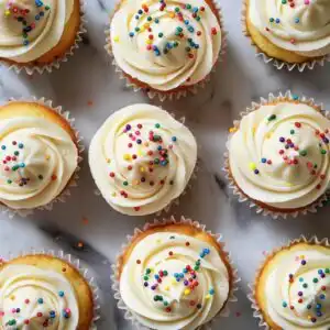 Sourdough French Yogurt Cupcakes