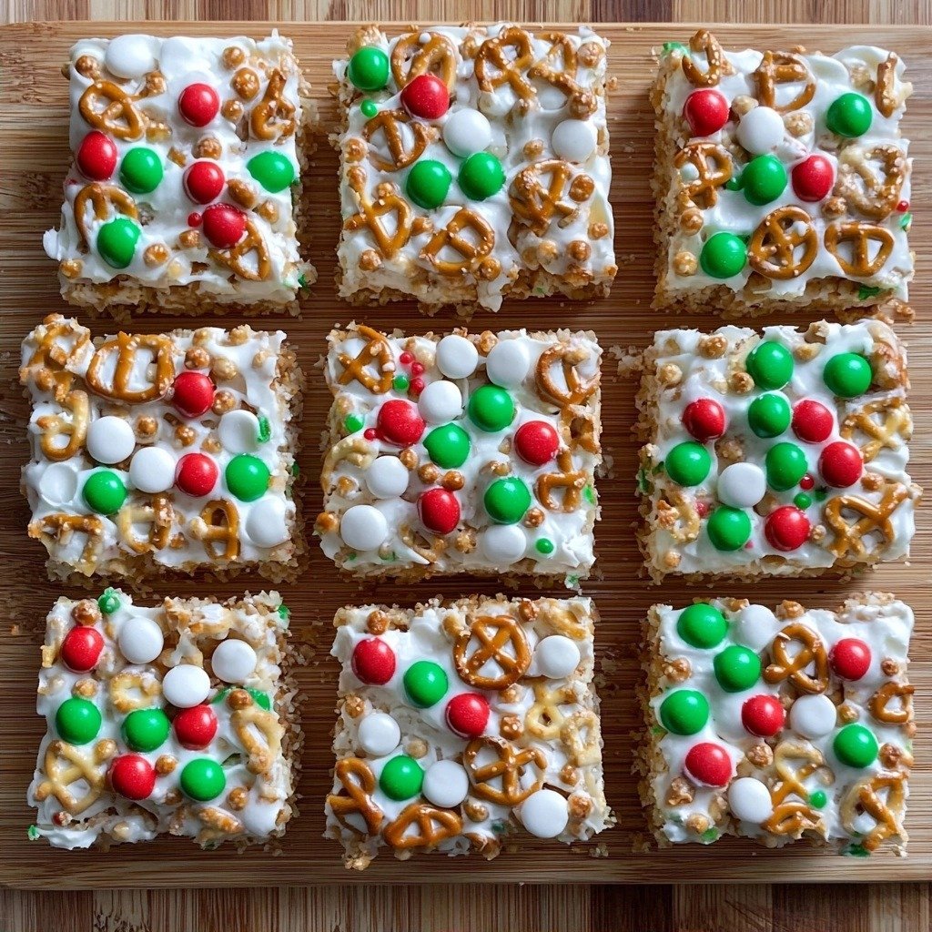Marshmallow Pretzel Treats - finished dish