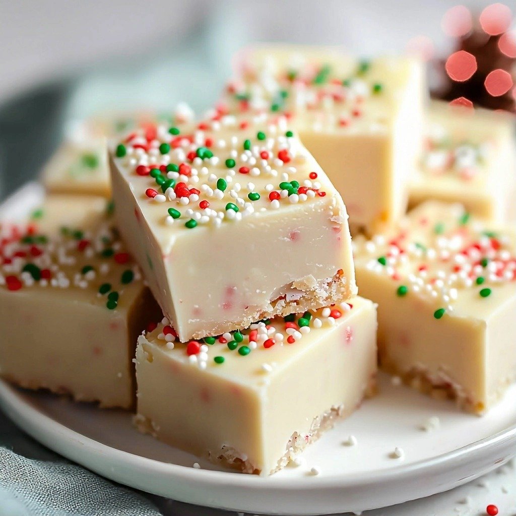 Sugar Cookie Fudge Recipe - step by step
