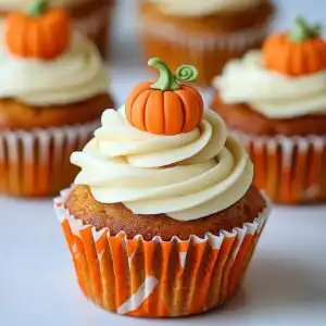 Easy Pumpkin Cupcakes