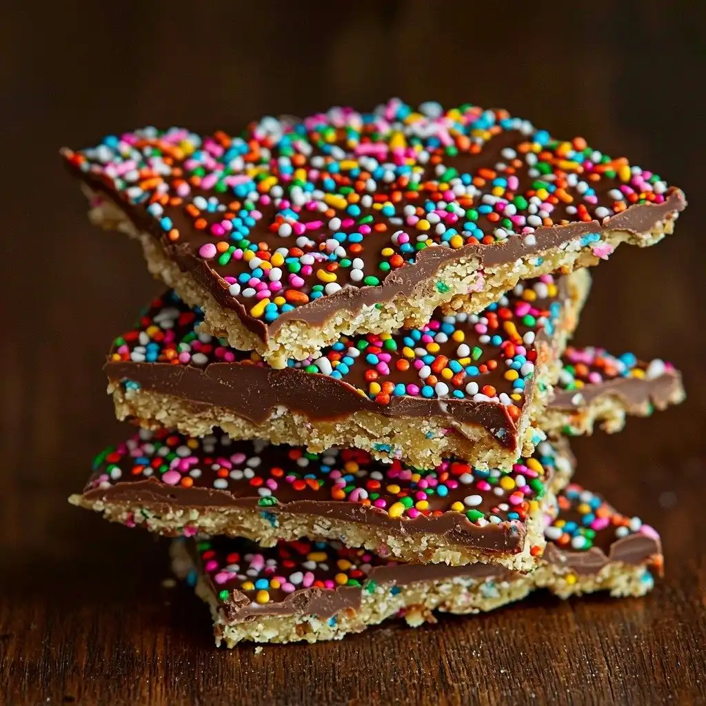 Oyster Cracker Toffee Bark - step by step