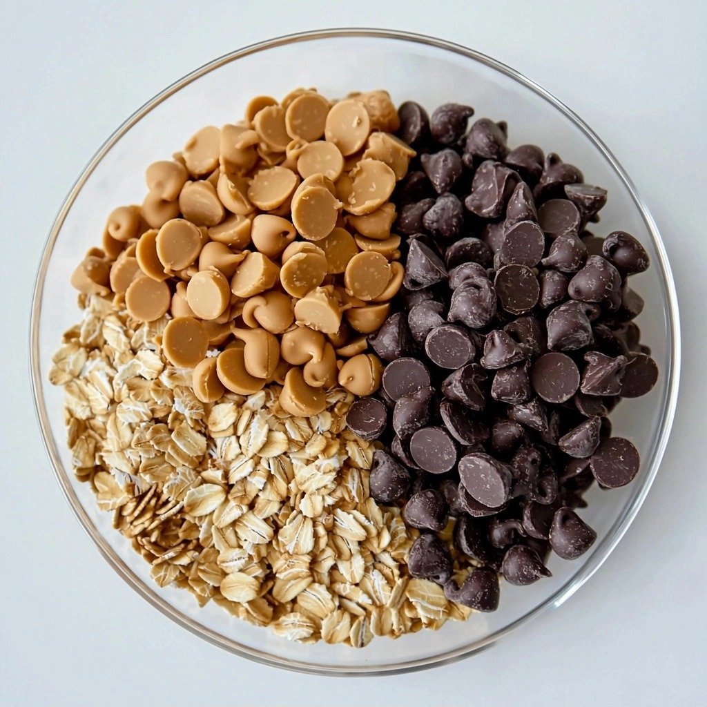 Homemade Peanut Butter Granola Bars - step by step