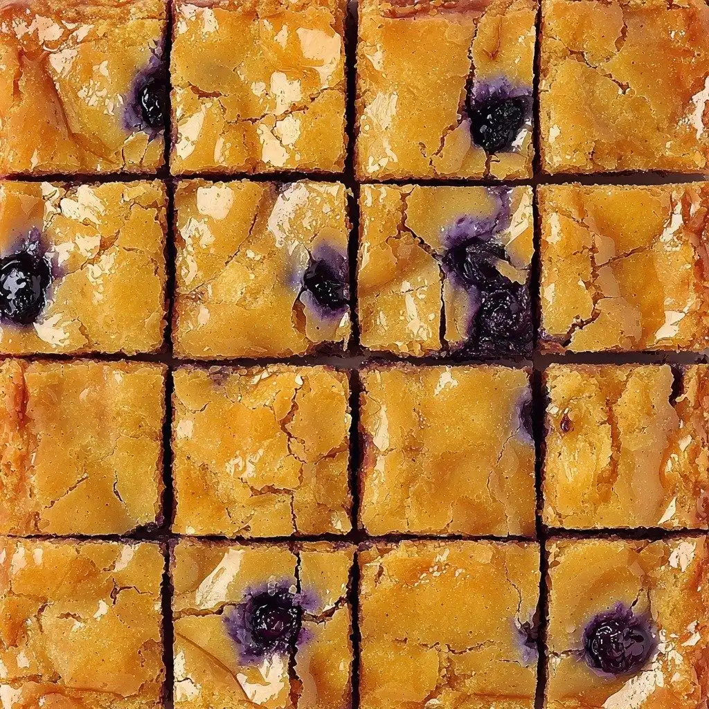 Blueberry Blondies