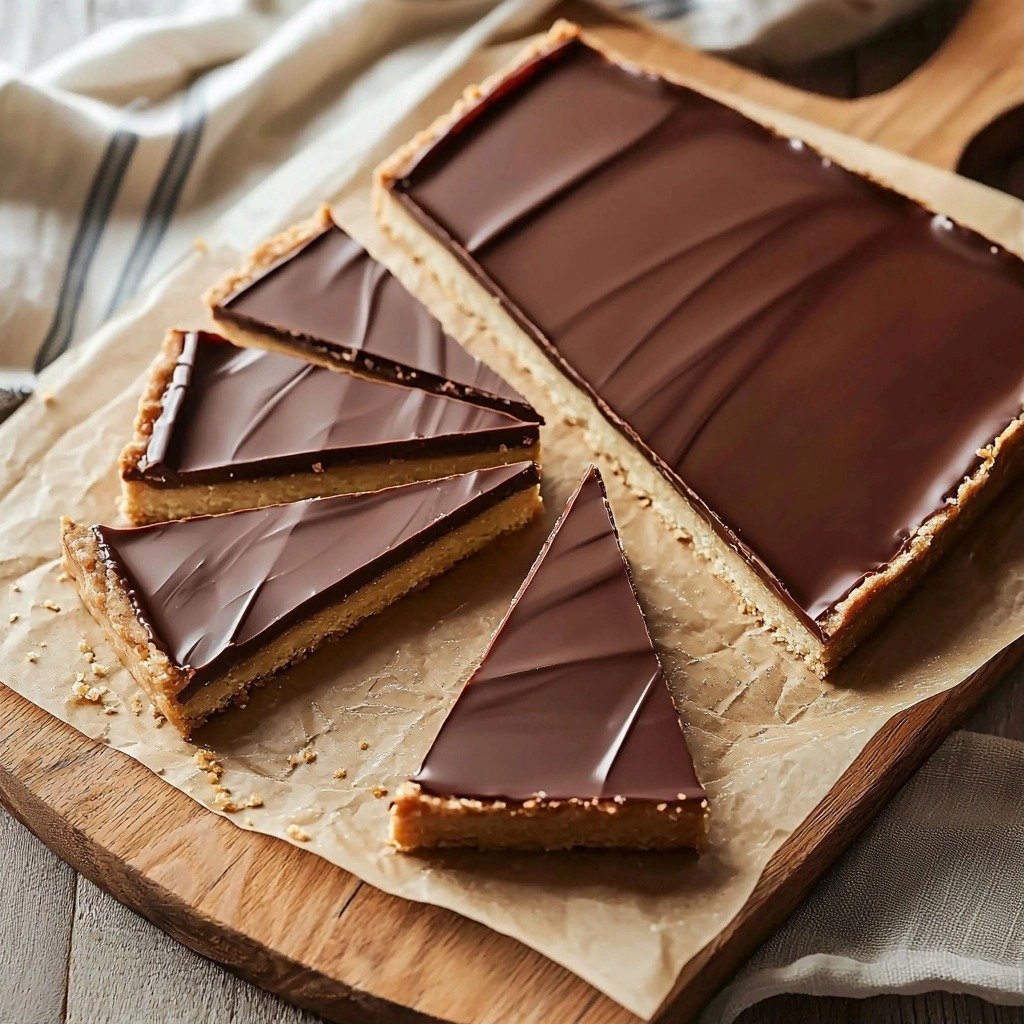 Salted Peanut Butter No Bake Christmas Trees - step by step