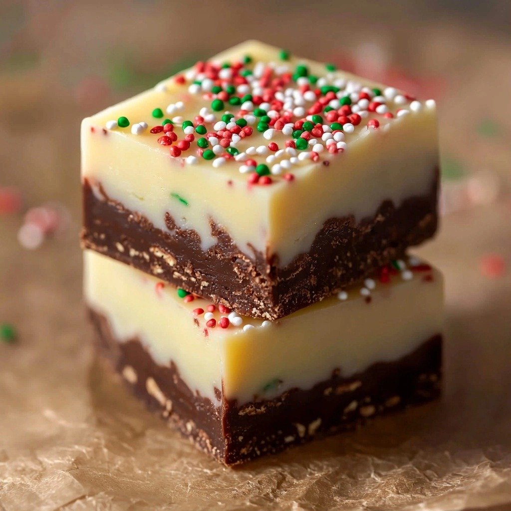 The best Christmas fudge recipe - step by step