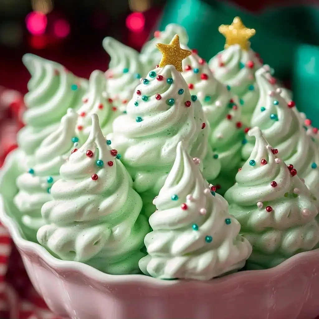Christmas Tree Cookies - finished dish