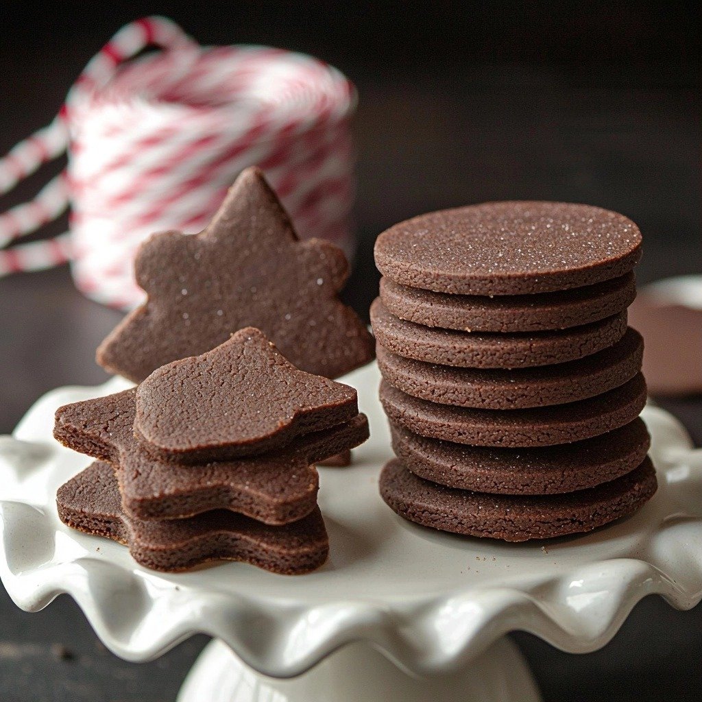 Chocolate Sugar Cookie Recipe - step by step