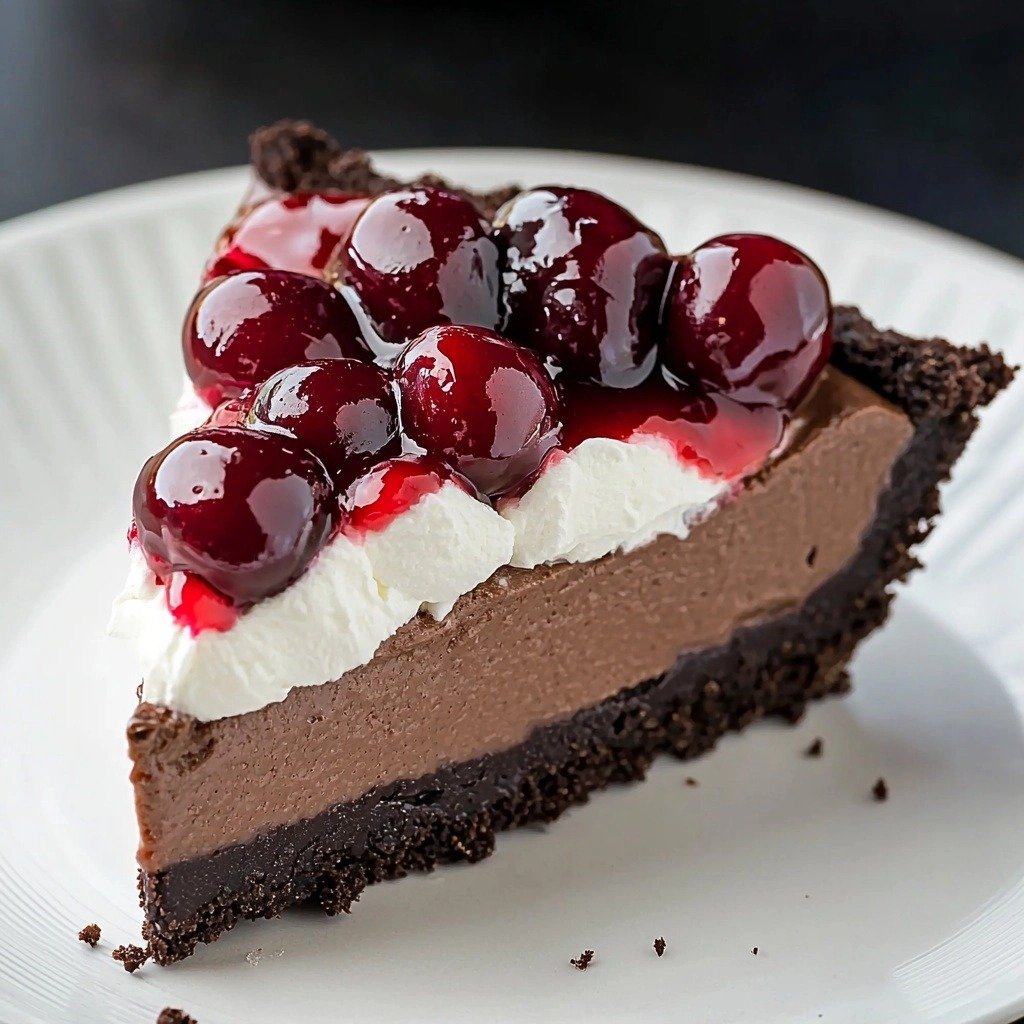 Black Forest Pie - step by step