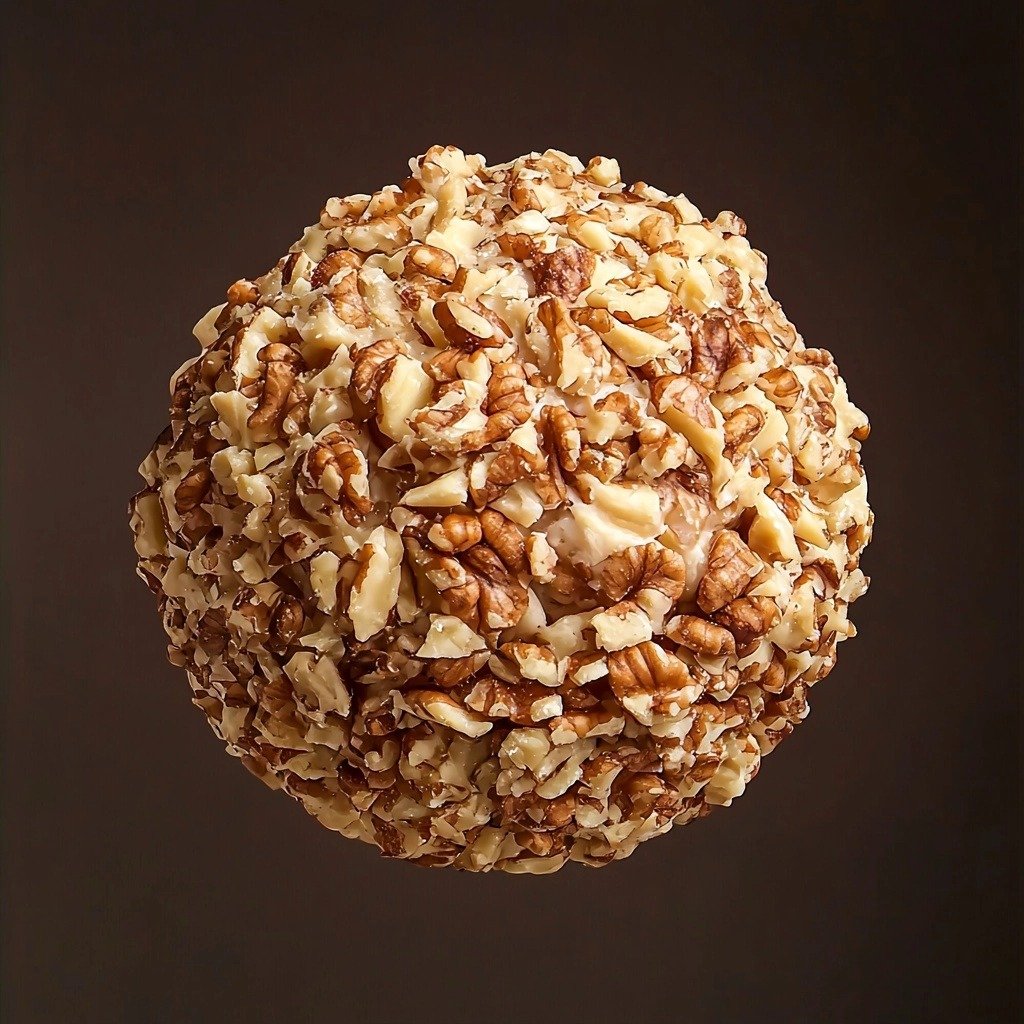 Smoked Beef & Olive Cheese Ball - step by step