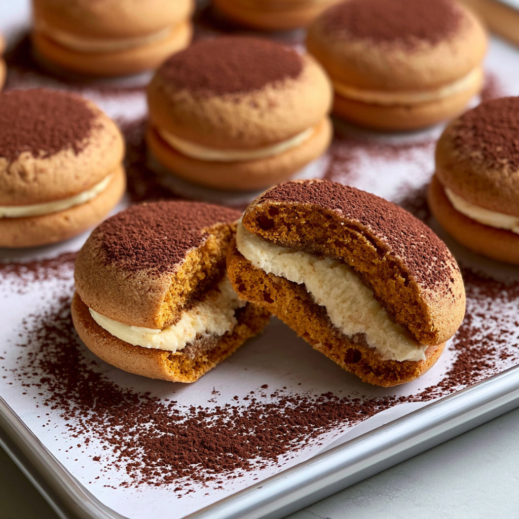 Tiramisu Cookies - step by step