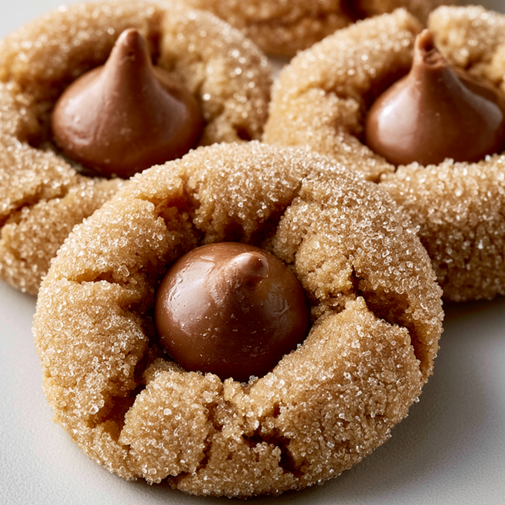 Classic Peanut Butter Blossoms - finished dish