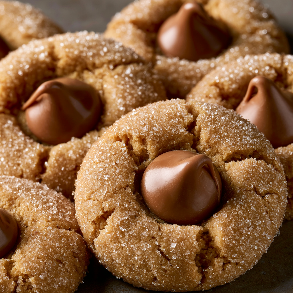 Classic Peanut Butter Blossoms - step by step