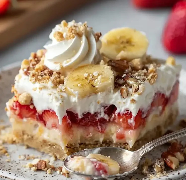 Banana Split Dump Cake